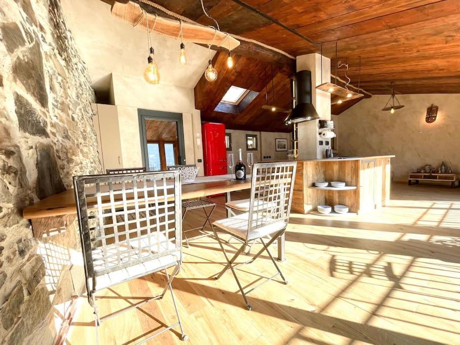 Romantic Home Stone With Amazing View Lake Of Como And Oleandra Laglio Extérieur photo