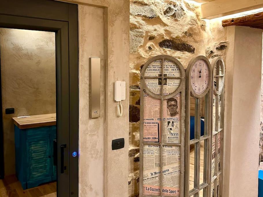 Romantic Home Stone With Amazing View Lake Of Como And Oleandra Laglio Extérieur photo